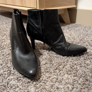 Naturalizer Black Ankle Boots